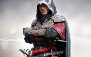 Man hood sword armor moon - realistic character concept free wallpaper