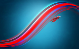 Fish swimming blue water red - a blue water free wallpaper