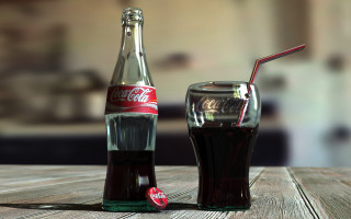 Coca cola bottle glass straw - dorothy coke free wallpaper