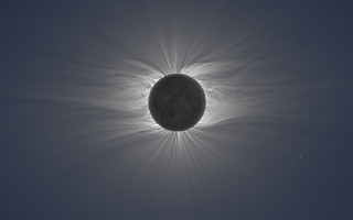 Solar eclipse space bright sun - a solar eclipse free wallpaper