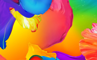 Rainbow flower colorful background ultrafine - a colorful background free wallpaper