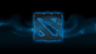 Blue logo black background 4k - arent arentsz free wallpaper for desktop