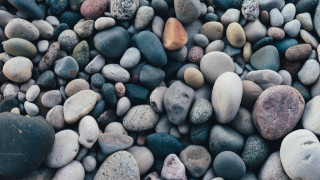 Rocks collective shallow tilt shift - the ground together free wallpaper