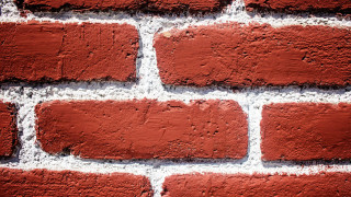 Brick wall white red constructivism - constructivism free wallpaper
