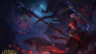 Woman horse demon sword armor - the back of a horse next free wallpaper