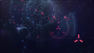 Futuristic sphere stars space aurora 2 - a futuristic background free wallpaper for desktop