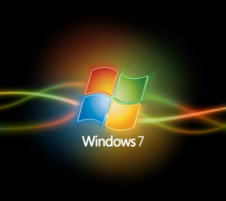 Black background windows7 logo light - felipe seade free wallpaper for tablet
