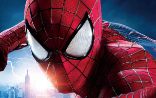 Spiderman cityscape rooftop fence tennis - the movie free wallpaper