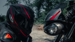 Helmet motorcycle jacket forest scifi - xf iq4 free wallpaper