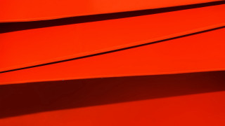 Red wall black cat abstract - the top of the wall free wallpaper