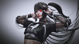 Woman heart tattoo cyberpunk cellphone - tattoo free wallpaper for desktop