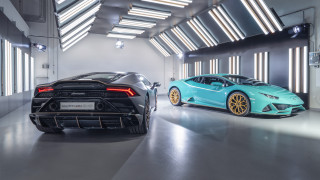 Skyblue black gold rims jigsaw - free cars wallpaper