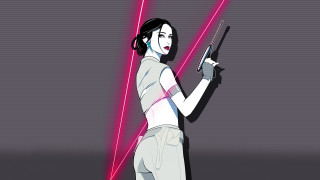 Eve ryder cyberpunk gun phone - eve ryder free wallpaper