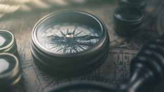 Compass map light magic circle - a map free wallpaper for desktop