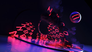 Clock ball table purple light - a clock free wallpaper