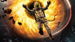 Astronaut fireball embers explosion space - a man in a space suit free wallpaper