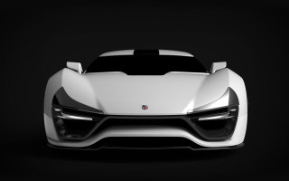 White car dark room black 3 - a black background behind free wallpaper