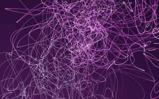 Purple fence ferris wheel fireworks - an abstract drawing free wallpaper