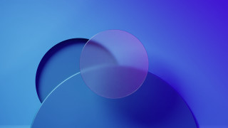 Blue abstract curved design holography - a blue abstract background free wallpaper for desktop