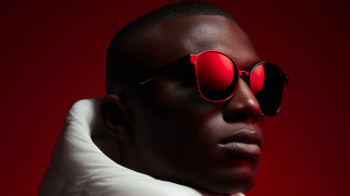 Red sunglasses white shirt afrofuturism - christian w. staudinger free wallpaper for desktop