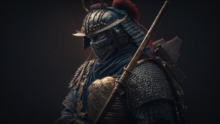 Baioken eishun armor helmet sword - a sword and a helmet free wallpaper