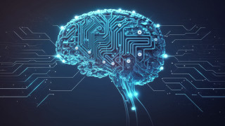 Brain circuit board aurora galaxy - beeple free wallpaper