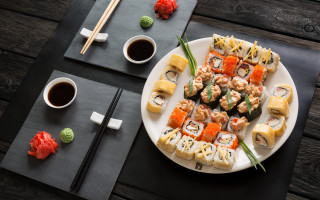 Sushi chopsticks coffee food photography - charles roka free wallpaper for desktop