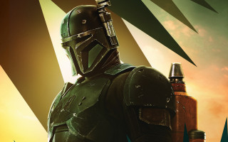 Star wars man mountains sunset - solo free wallpaper