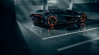 Black sports car dark room 21 - a black floor free wallpaper for desktop