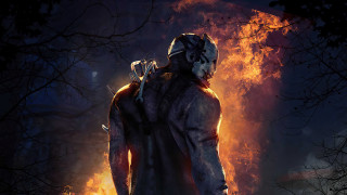 Man gas mask fire sky - a man in a gas mask free wallpaper