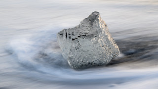 Rock wave ice landart abstract - an abstract sculpture free wallpaper