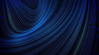 Blue curved design black background - dan frazier free wallpaper for desktop