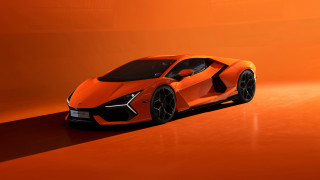 Orange sports car black rim - nice free wallpaper for desktop