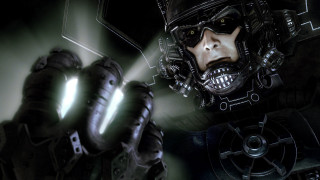 Man helmet light machine face - a man in a helmet free wallpaper