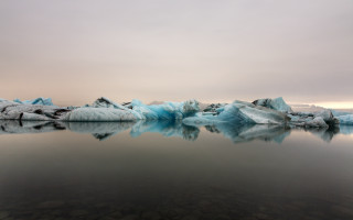 Iceberg lake mountain sky matte - a mountain range in the distance free wallpaper