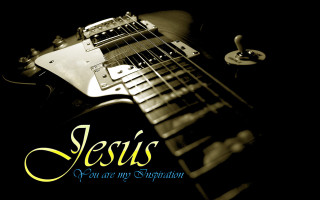 Guitar name jesus image foreground - a name free wallpaper for desktop
