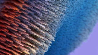 Wall cityscape blurry 3d render - a close up of a wall free wallpaper
