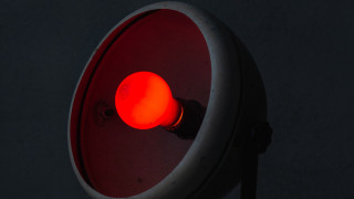 Red light dark room black - the dark room of a building free wallpaper