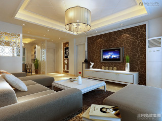 Living room large television couch - center area free wallpaper