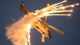 Helicopter smoke explosion battle embers - a helicopter free wallpaper