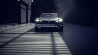 Car dark alley headlights hood - a dark alley free wallpaper