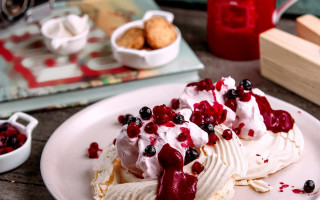 Plate fruit bowl cookies rococo - fruit free wallpaper for desktop