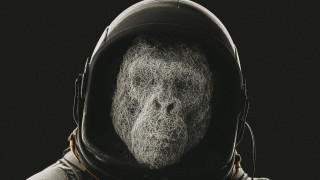 Bearded man hood helmet space - a helmet free wallpaper