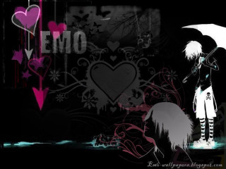 Girl umbrella hearts gothic anime - eamon everall free wallpaper