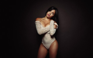 Briana mora arabesque polaroid model - a woman in a bodysuit free wallpaper