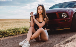 Eszter mattioni beach road car - the side of a road next free wallpaper