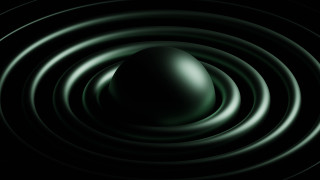 Black background green swirl space - andries stock free wallpaper for desktop