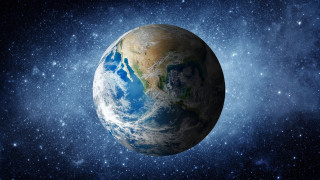 Earth space starry sky astronaut - buckminster fuller free wallpaper for desktop