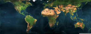World map land water sides - a map of the world free wallpaper
