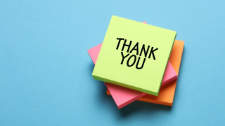 Thank you note stack postits - david ramsay hay free wallpaper